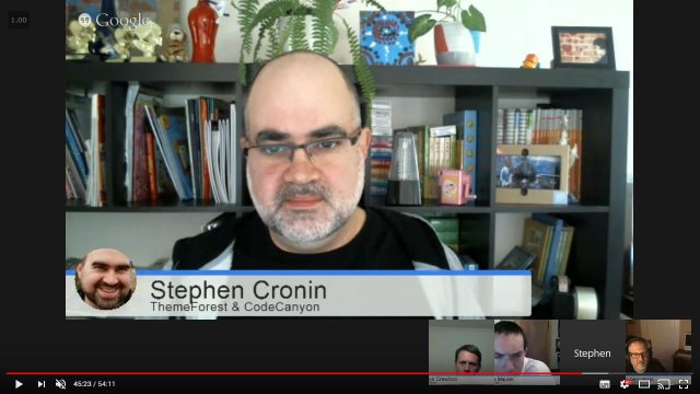 Screenshot of WP Round Table - Episode 64